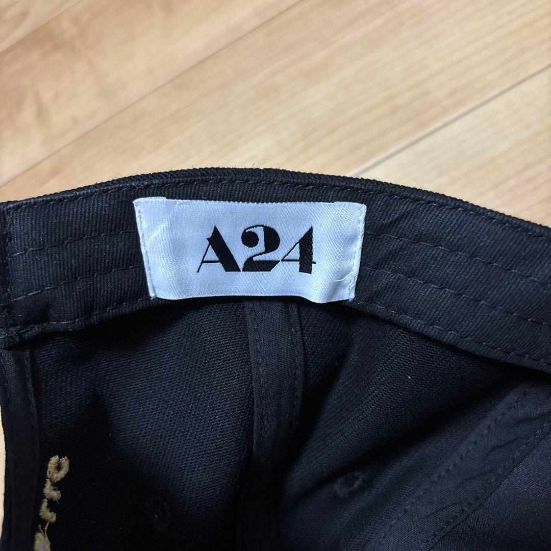 ブラック キャップ A24 新品・未使用 海外限定 A24 Illuminati hat