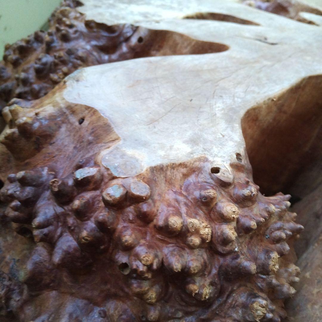 瘤のオブジェ・木製・無垢・天然木・切り株・飛騨産