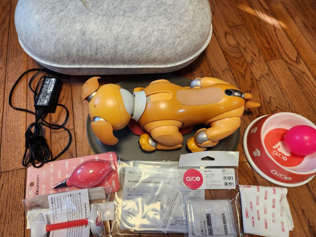 美品ソニー【aibo】アイボ/ロボット/ERS-1000 /キャラメル限定
