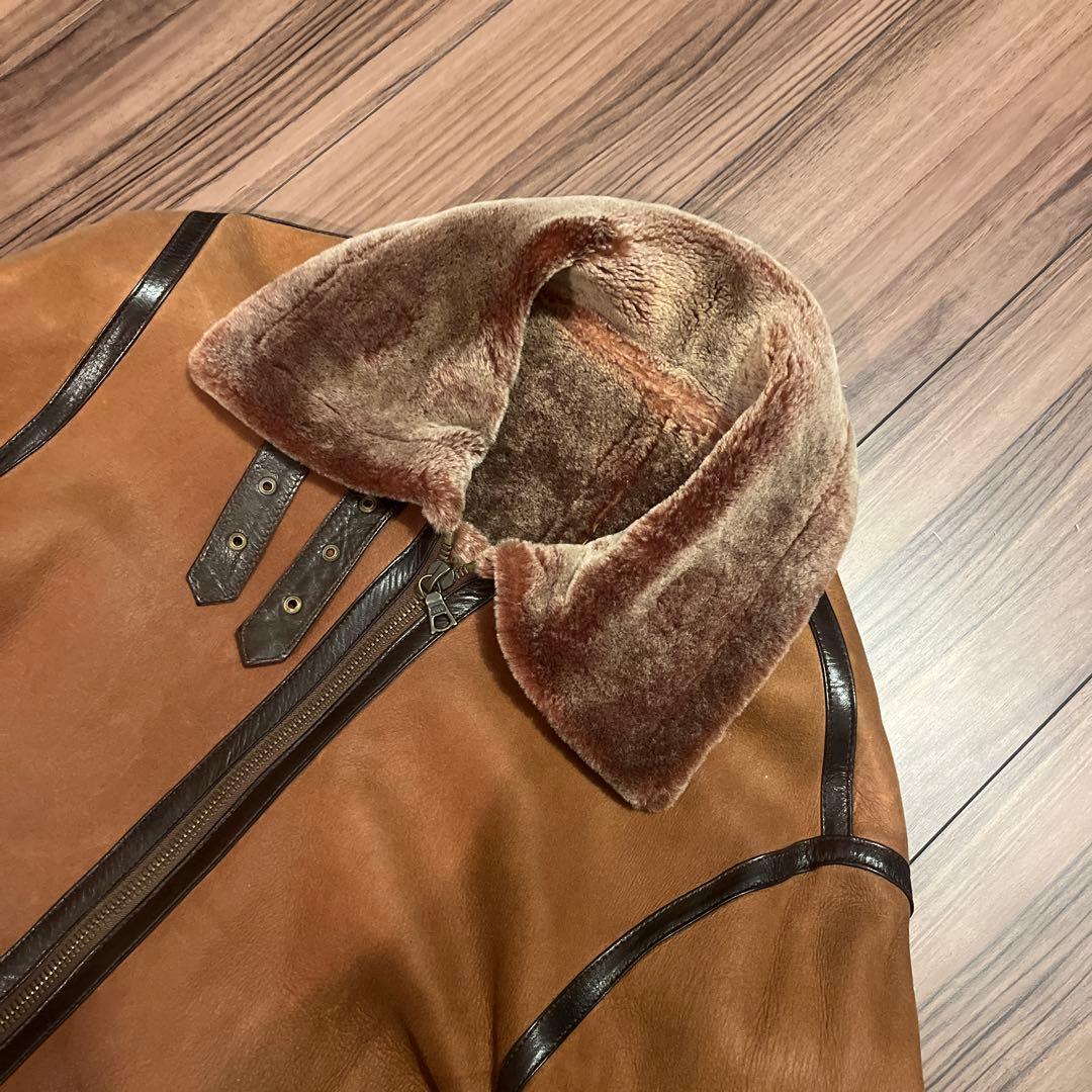 B3 JOURNALSTANDARD別注 アンノウン リアルムートンブルゾン