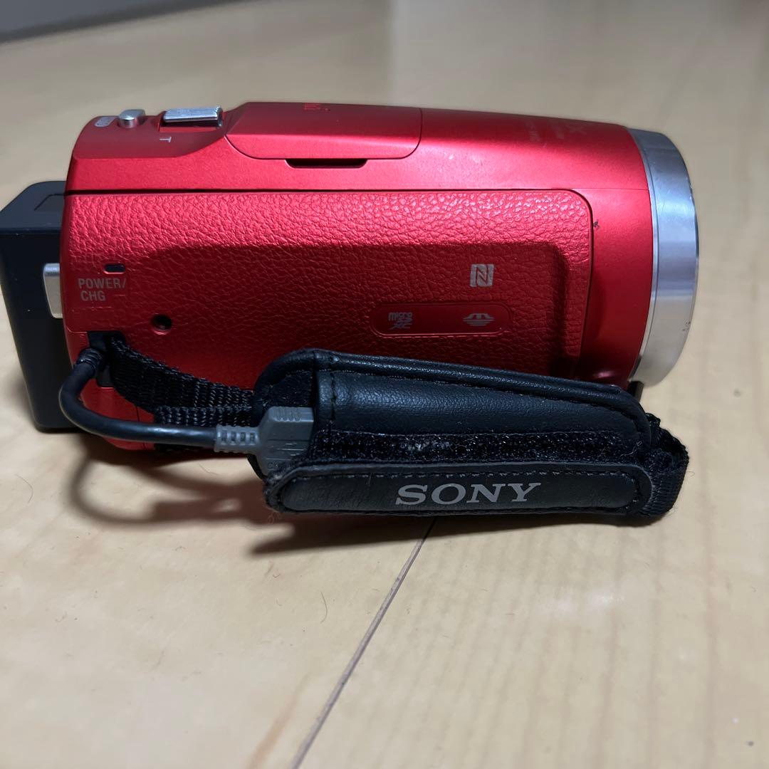 SONY HDR-CX680 レッドビデオカメラ 本体