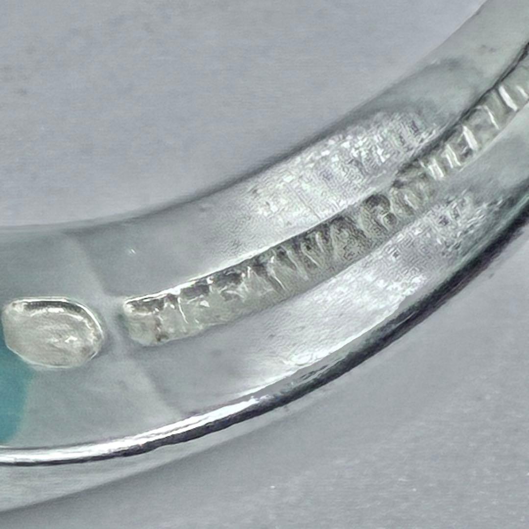 オールドティファニー シグネット カーブドハート リング 10.5号 シルバー