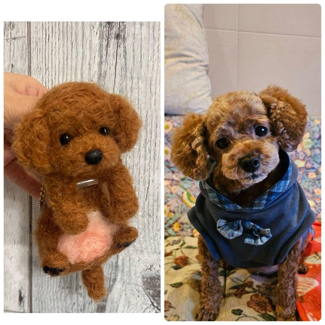 うちの子クリップペット 羊毛フェルト うちの子オーダー ペット うちの