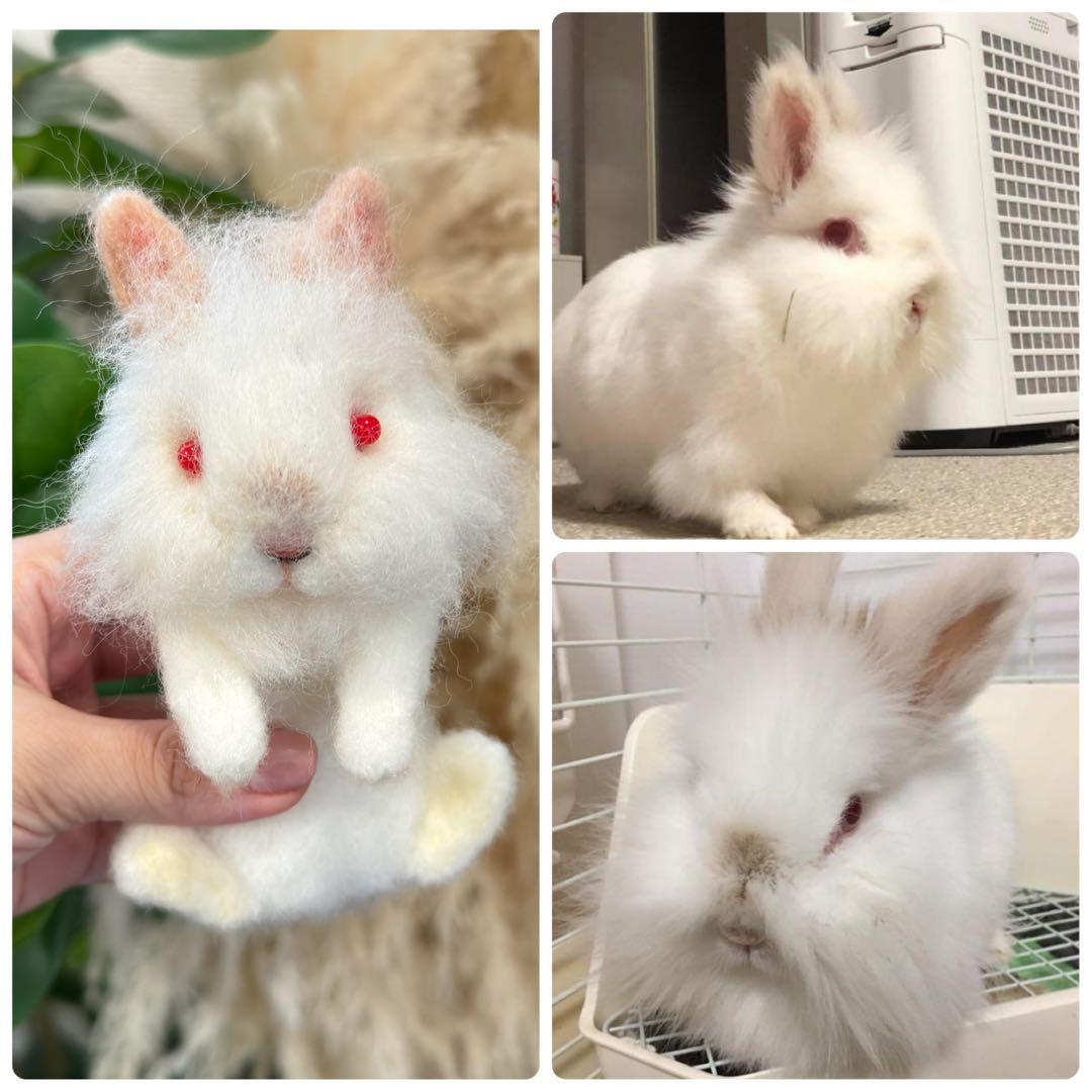 うちの子クリップペット 羊毛フェルト うちの子オーダー ペット うちの