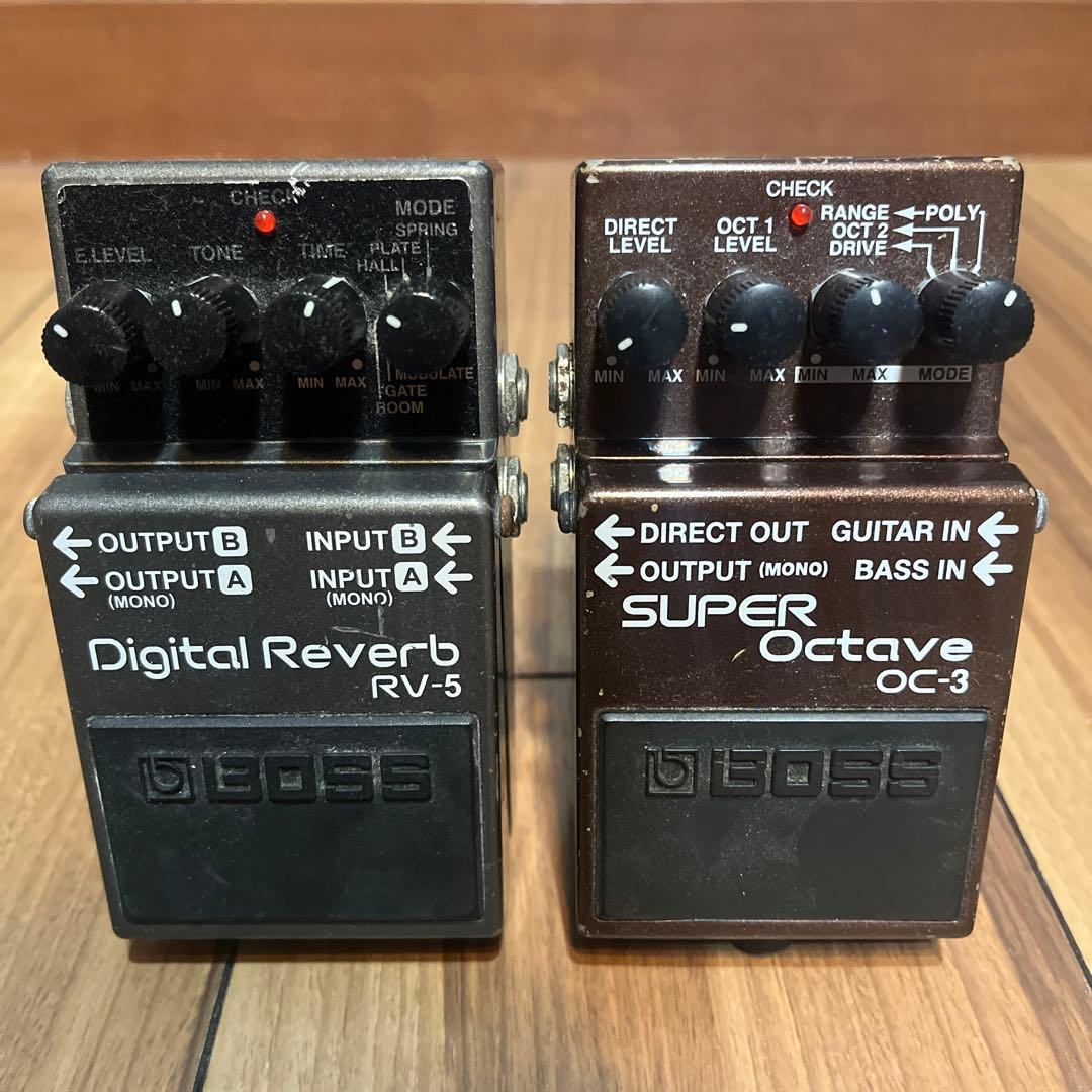 ギター BossDigital Reverb RV-5 SuperOctave oc-3 Amazon.com: BOSS Octave Pedal (OC-5) : Musical Instruments