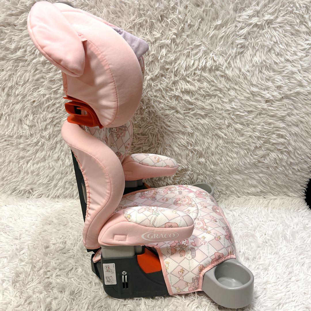 【美品】GRACO ジュニアプラス DX ジュニアシート サンリオ マイメロディ