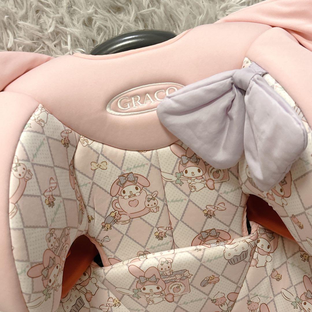 【美品】GRACO ジュニアプラス DX ジュニアシート サンリオ マイメロディ