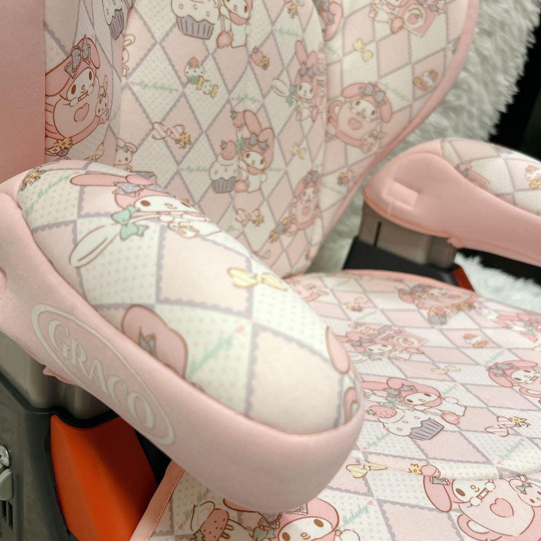 【美品】GRACO ジュニアプラス DX ジュニアシート サンリオ マイメロディ