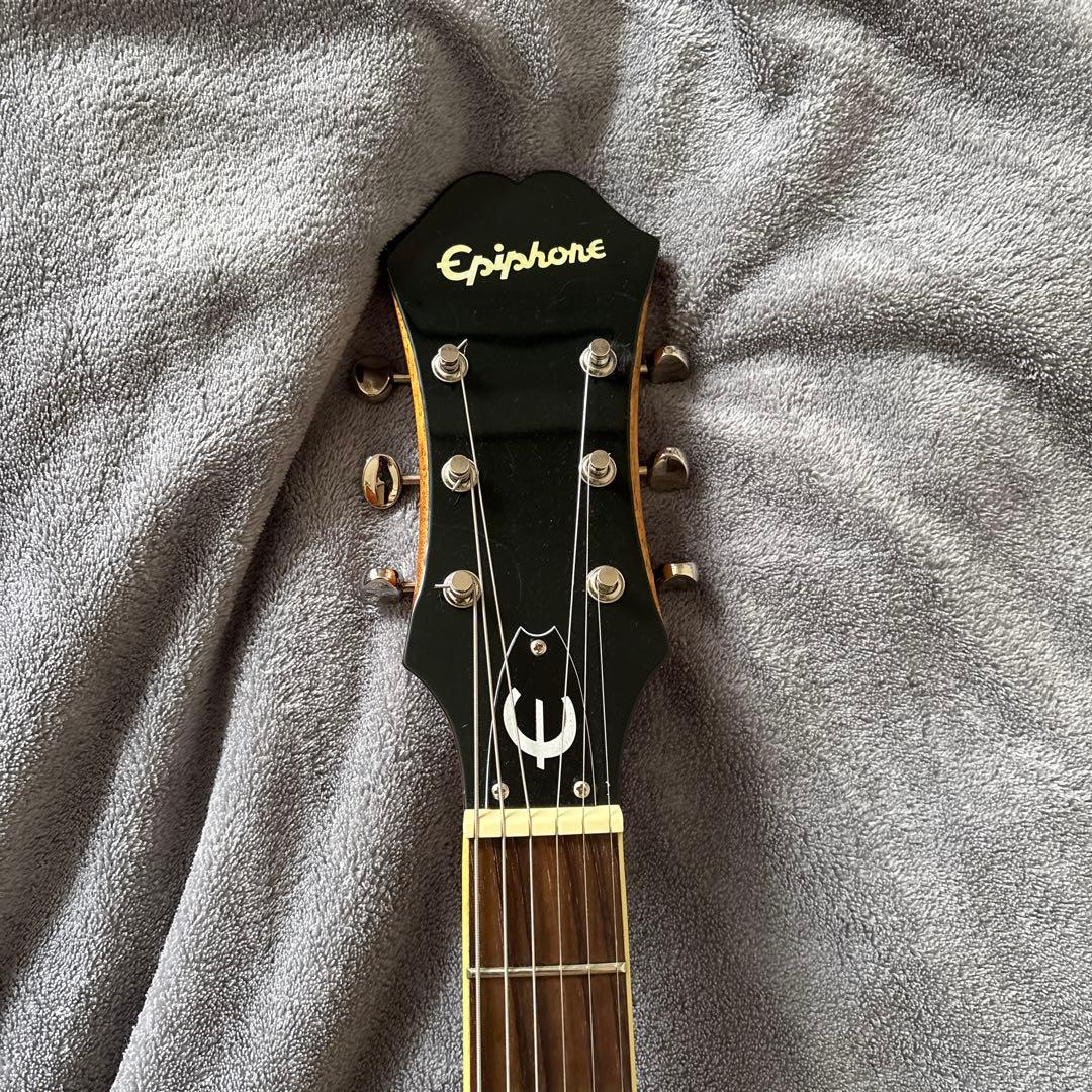 Epiphone Casino Natural ジョンレノン風 オマケ付き - メルカリ