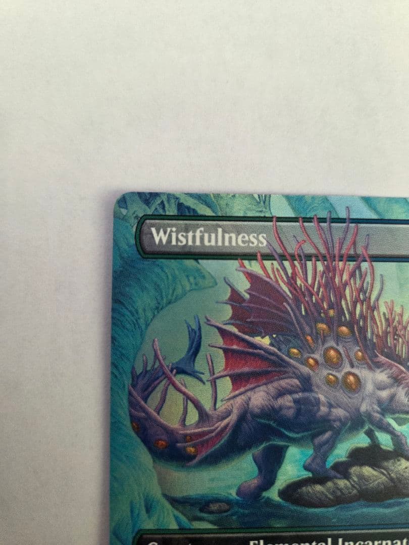 MTG 幽愁/Wistfulnessボーダーレス foil 英語版 - メルカリ