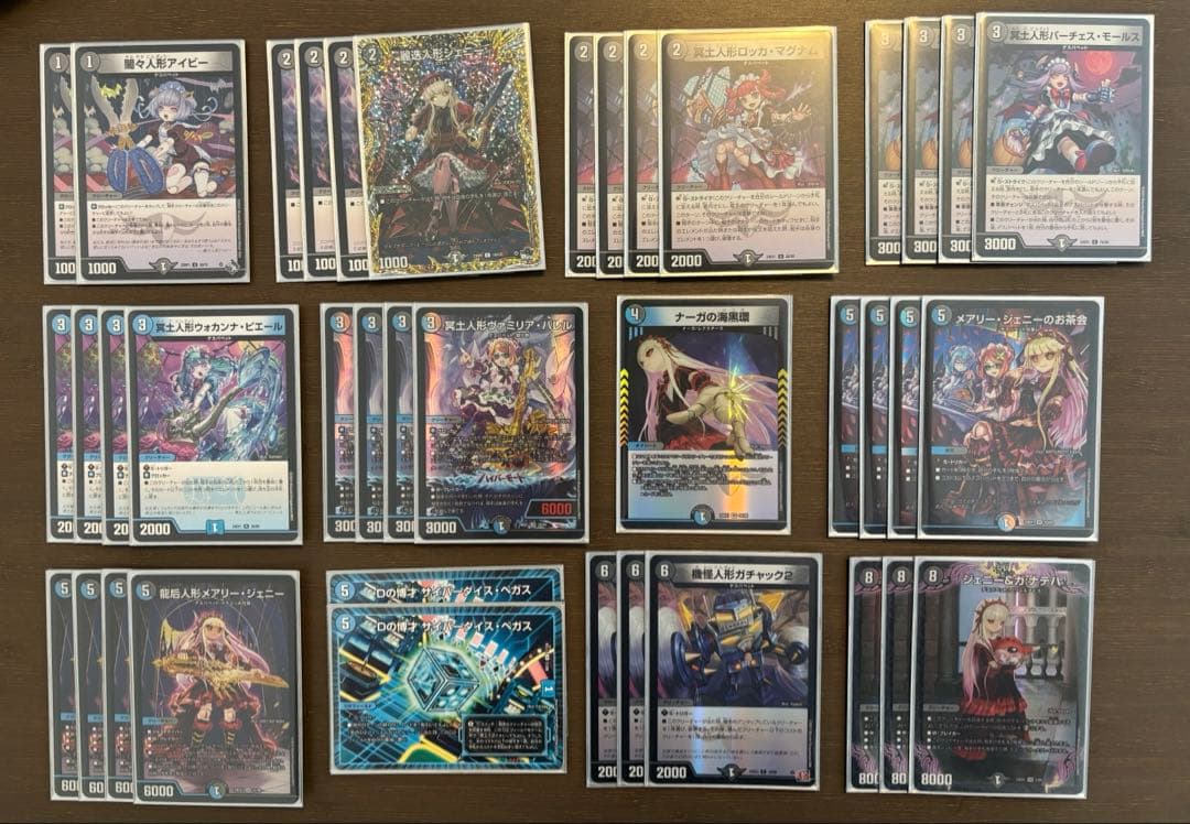 青黒デスパペット　青黒ハンデス　ジェニースリーブ　メアリージェニーシク