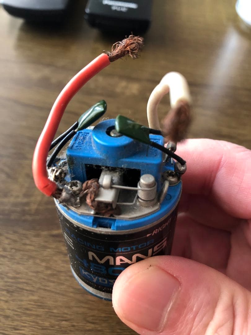 KYOSHO 480 ブラシモーター 約40年前のモーターです。