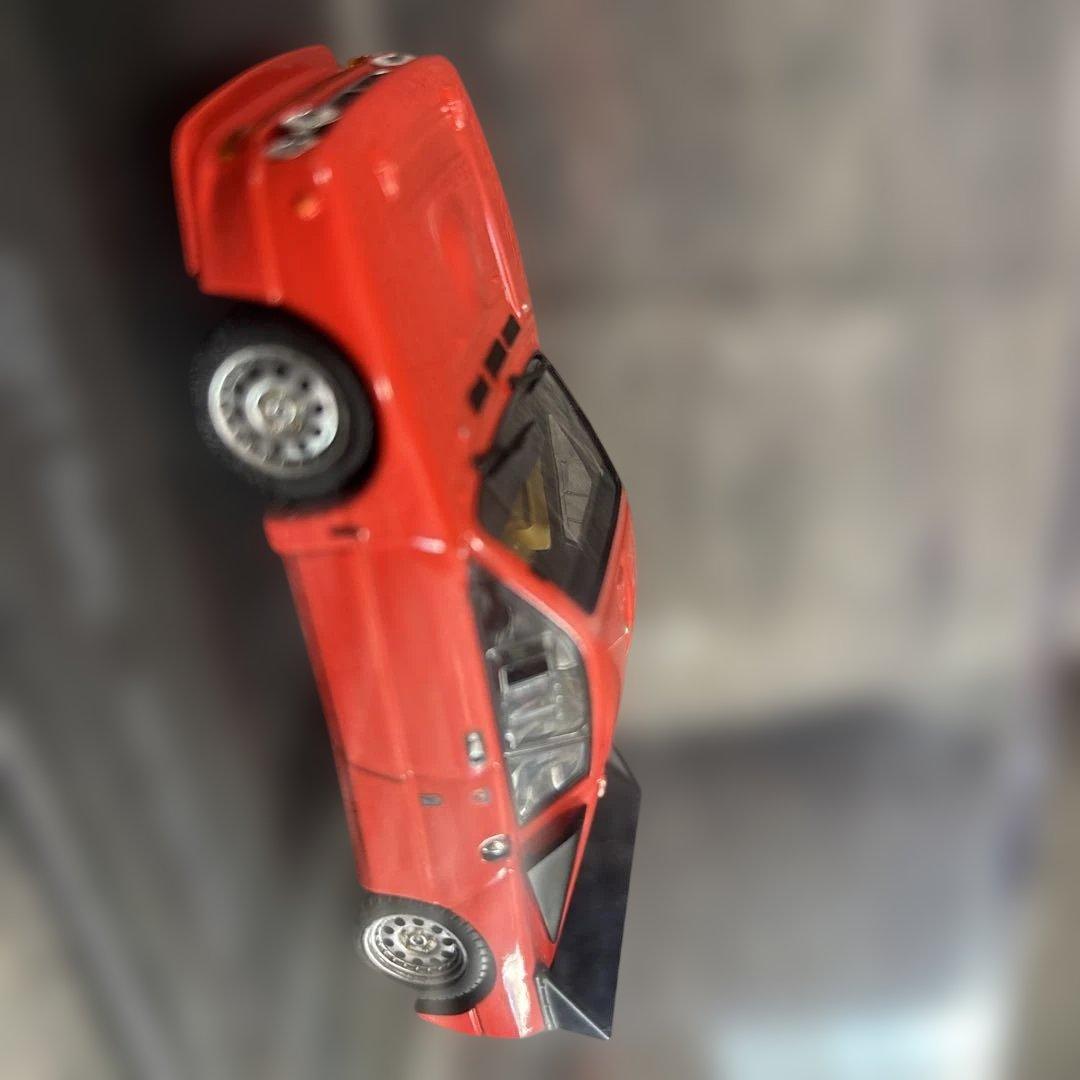 ランチア 037 ラリー プレインカラーモデル レッド 1/43 hpi