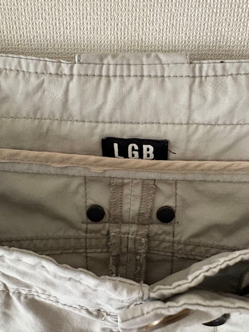 LGB サルエルパンツ ライトグレー 美品の通販はau PAY マーケット