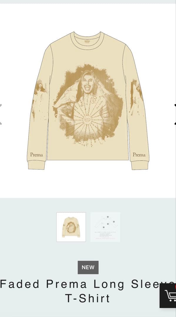 Faded Prema Long Sleeve T-Shirt