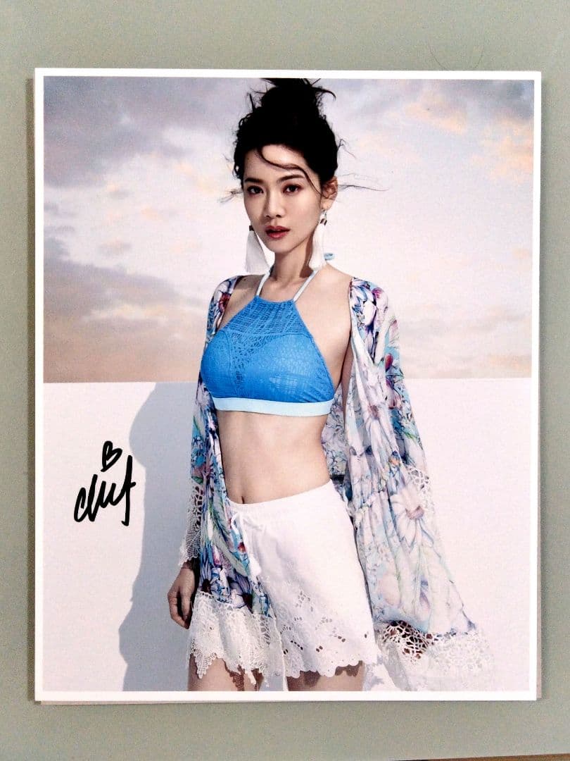 セール中…ジョアンヌ・ツァン直筆サイン入り超大型写真…