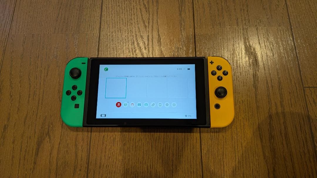 Nintendo Switch 本体+ドック+ジョイコン（左スティック不良）