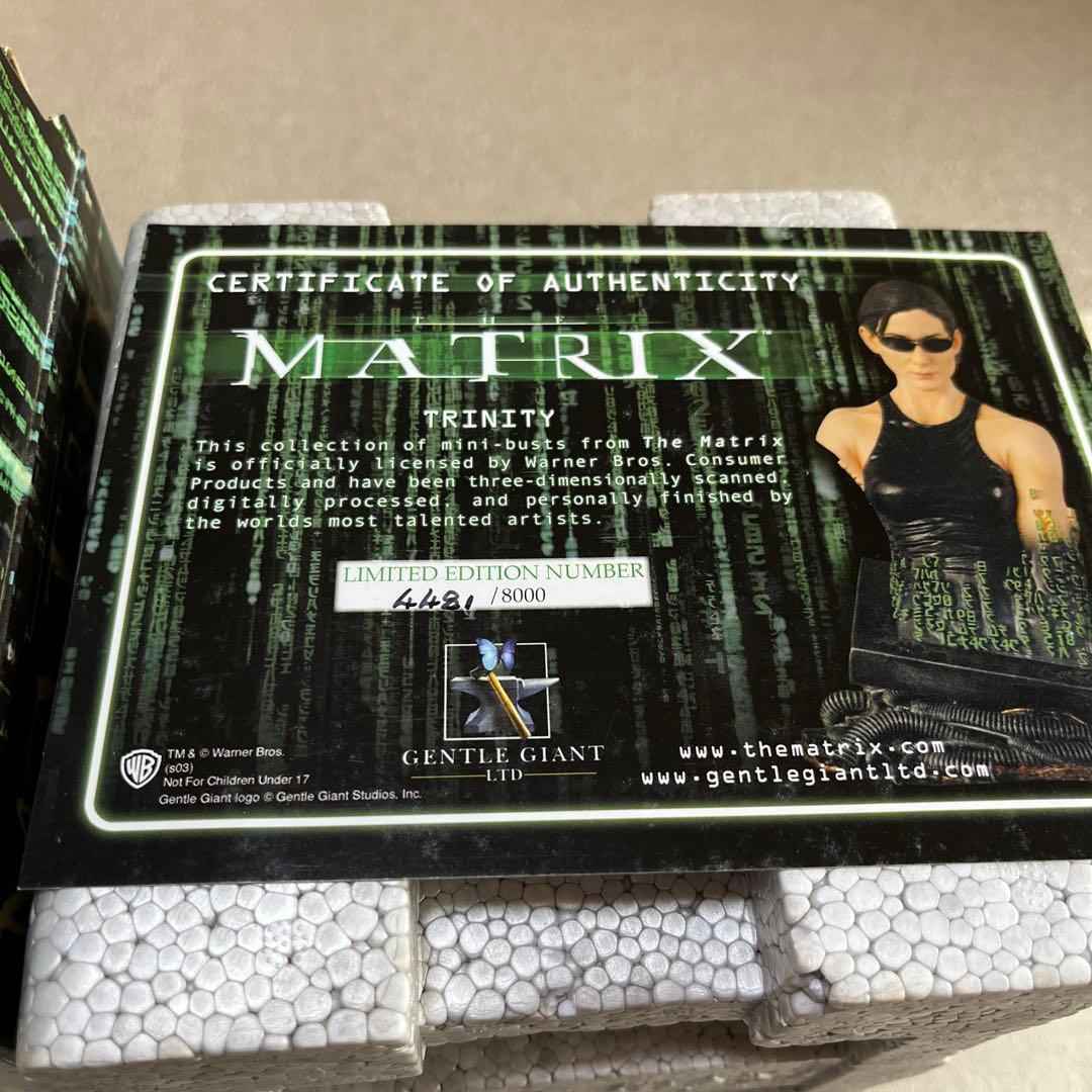 トリニティ ミニバストMATRIX TRINITY 限定4481/8000