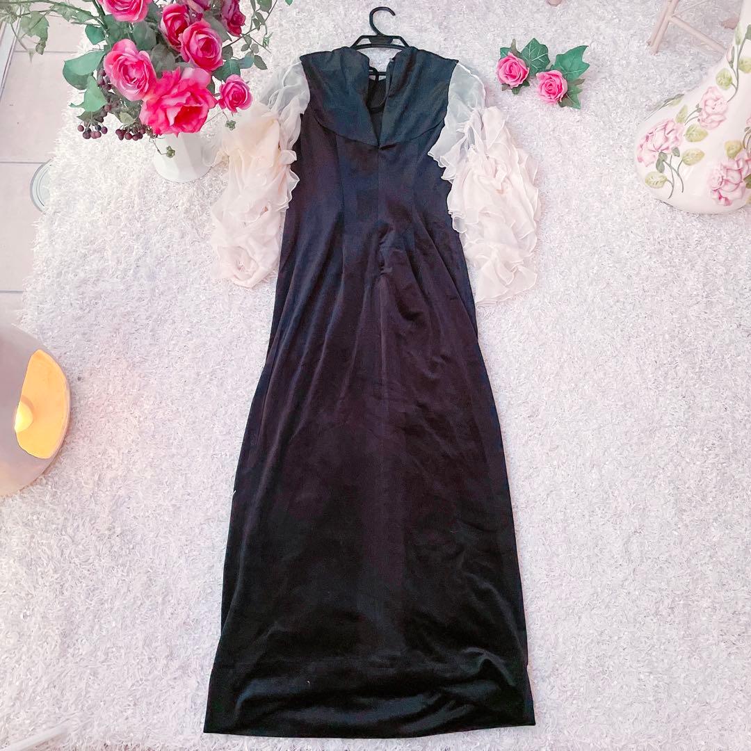 スーツ・フォーマル・ドレス KnuthMarf 2way chiffon docking one piece