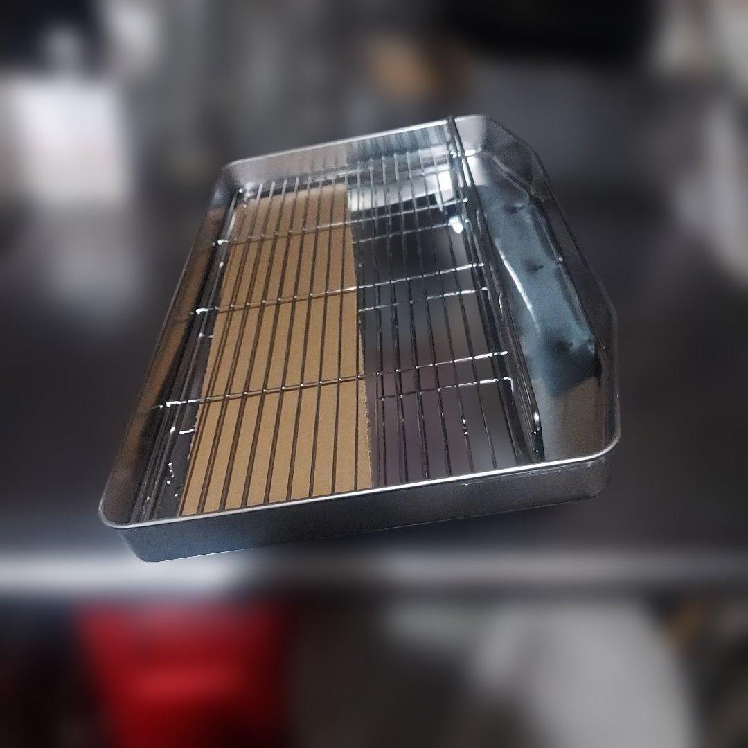 マルゼンフライヤー油切板型式：フライヤー油切板+湯切網