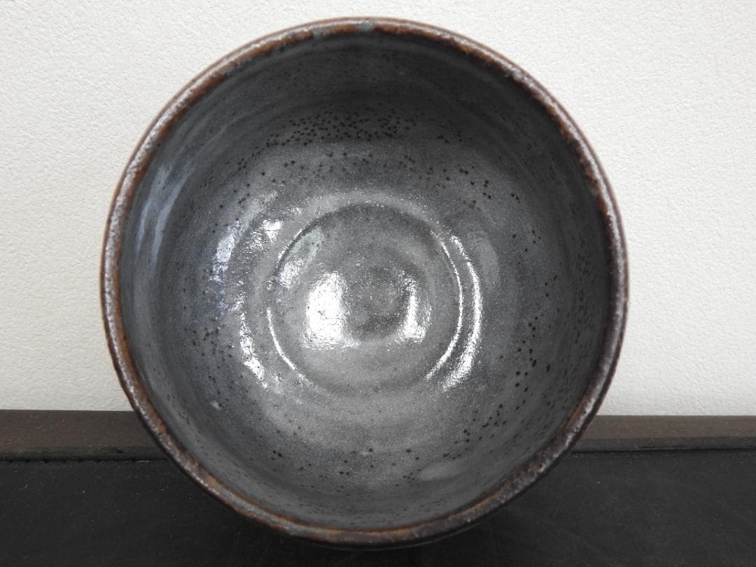 吉増達夫作　茶碗　共箱　MA748