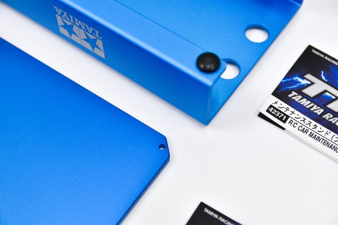 タミヤ TRF 2点セット （ メンテナンススタンド ／ アルミパーツトレイ）