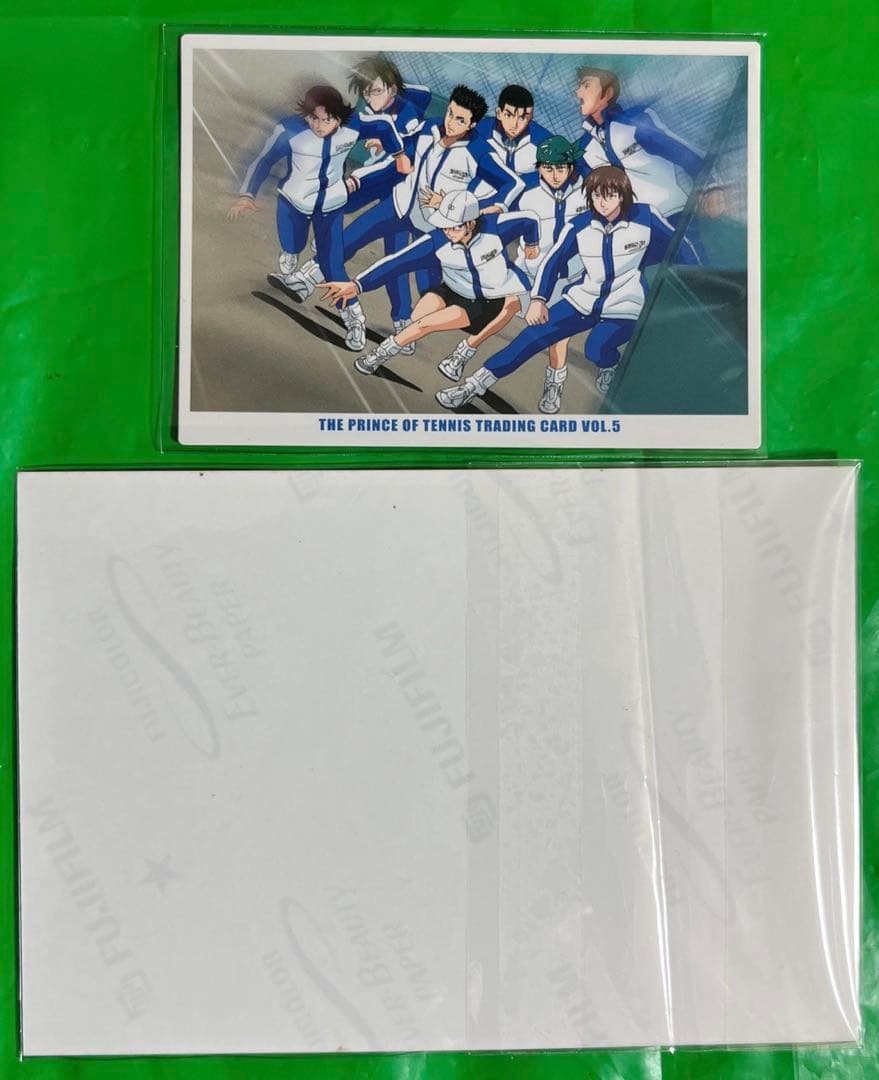 テニスの王子様　青学　非売品生写真風 ブロマイド　トレカ5弾 カード　テニプリ