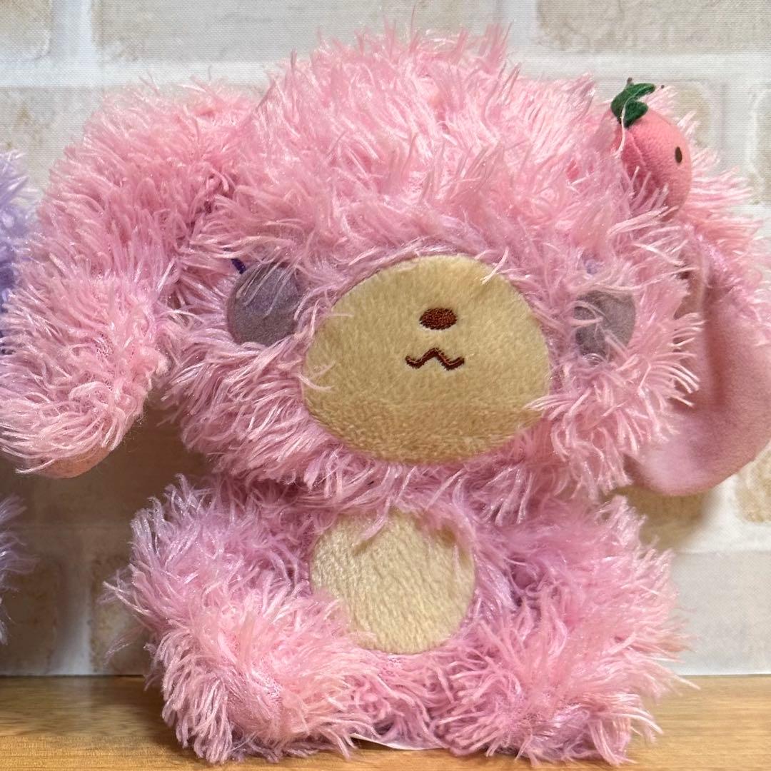 サンリオ シュガーバニー ストロベリーうさ ぬいぐるみ マスコット 新品・タグ付き】シュガーバニーズ ☆ ストロベリーうさ ミドルサイズ