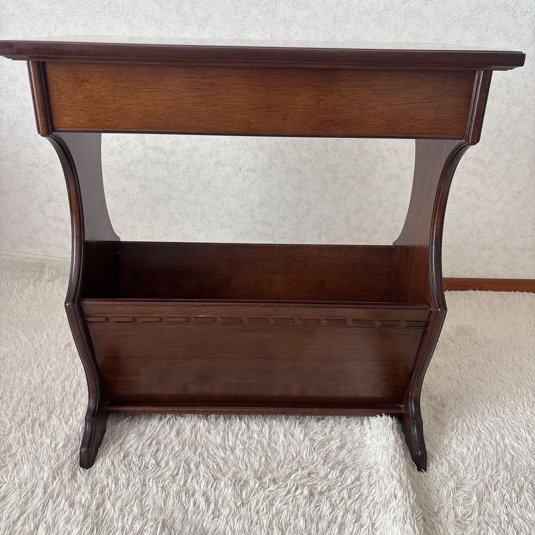 限定品】カリモクDirettore ディレトーレ 電話台 花台 引き出し 日本製