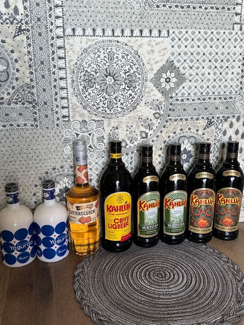 写真2枚目3枚目のリキュール 15本セット カンパリ ヨーグリート カルーア