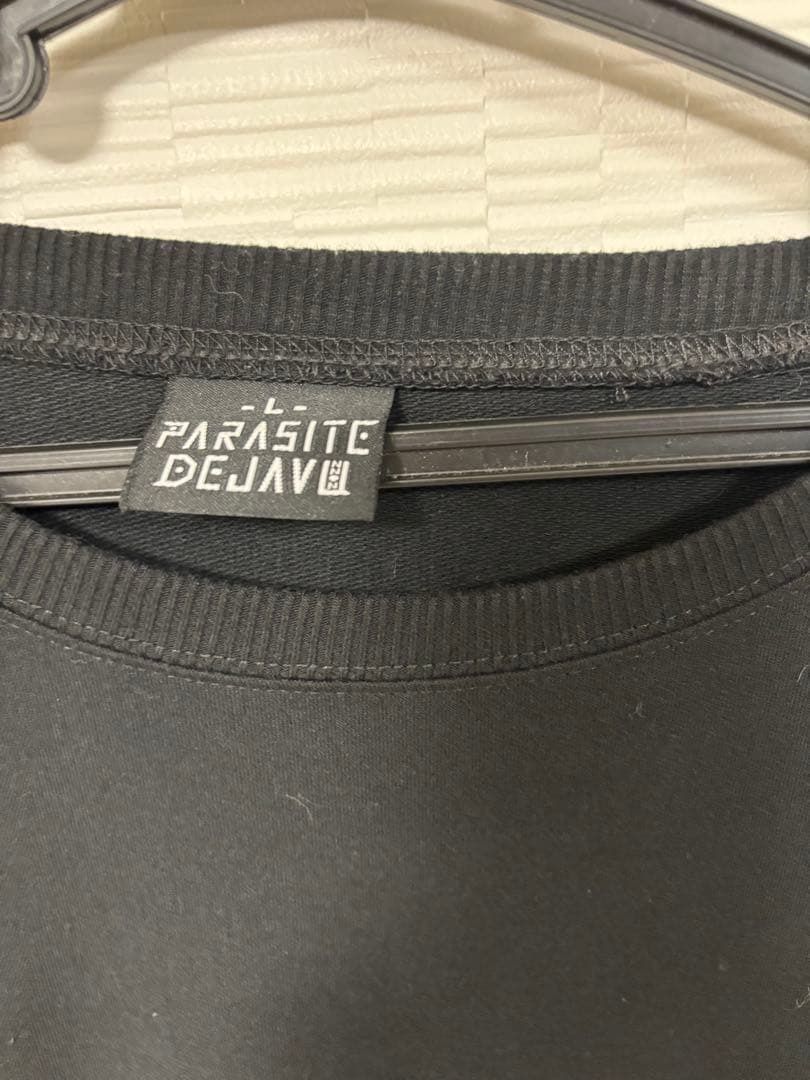 《シルクプリント》オーラル パラデジャ スウェット 黒