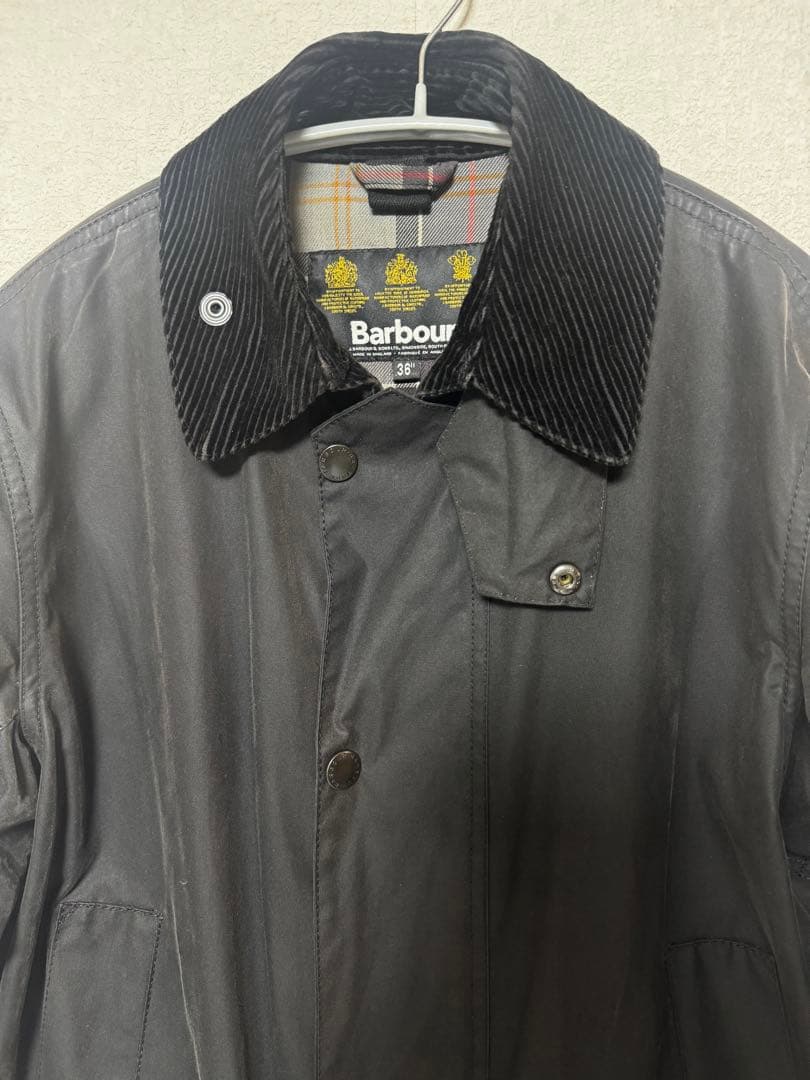 Barbour SL BORDER ブラック オイルドジャケット