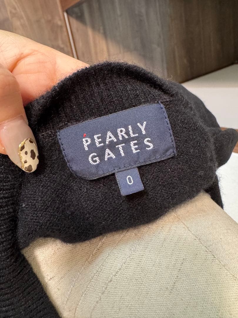 PEARLY GATES カシミアセーター