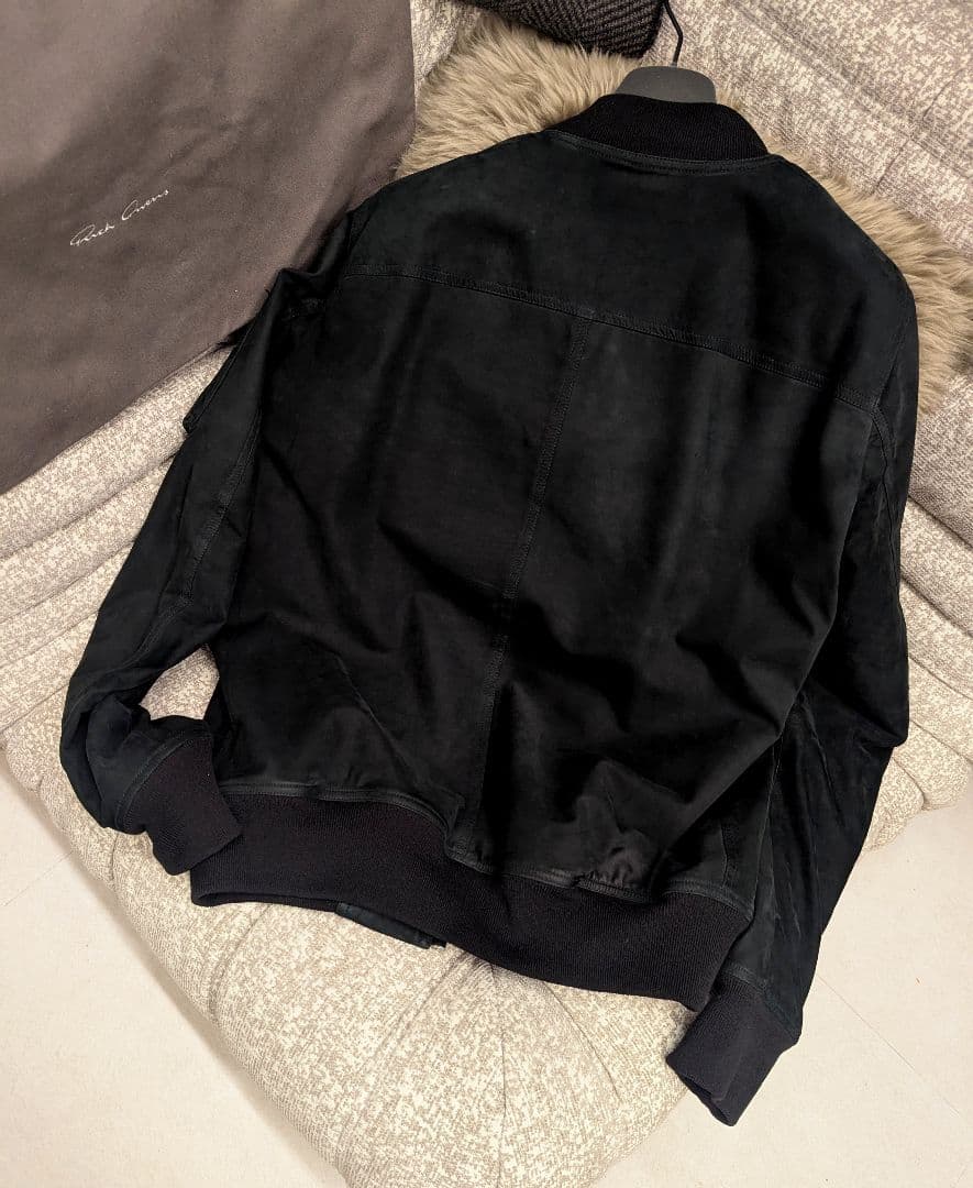 m*u様 稀少モデル F/W 14 リック・オウエンス カーフヌバック&カシミア