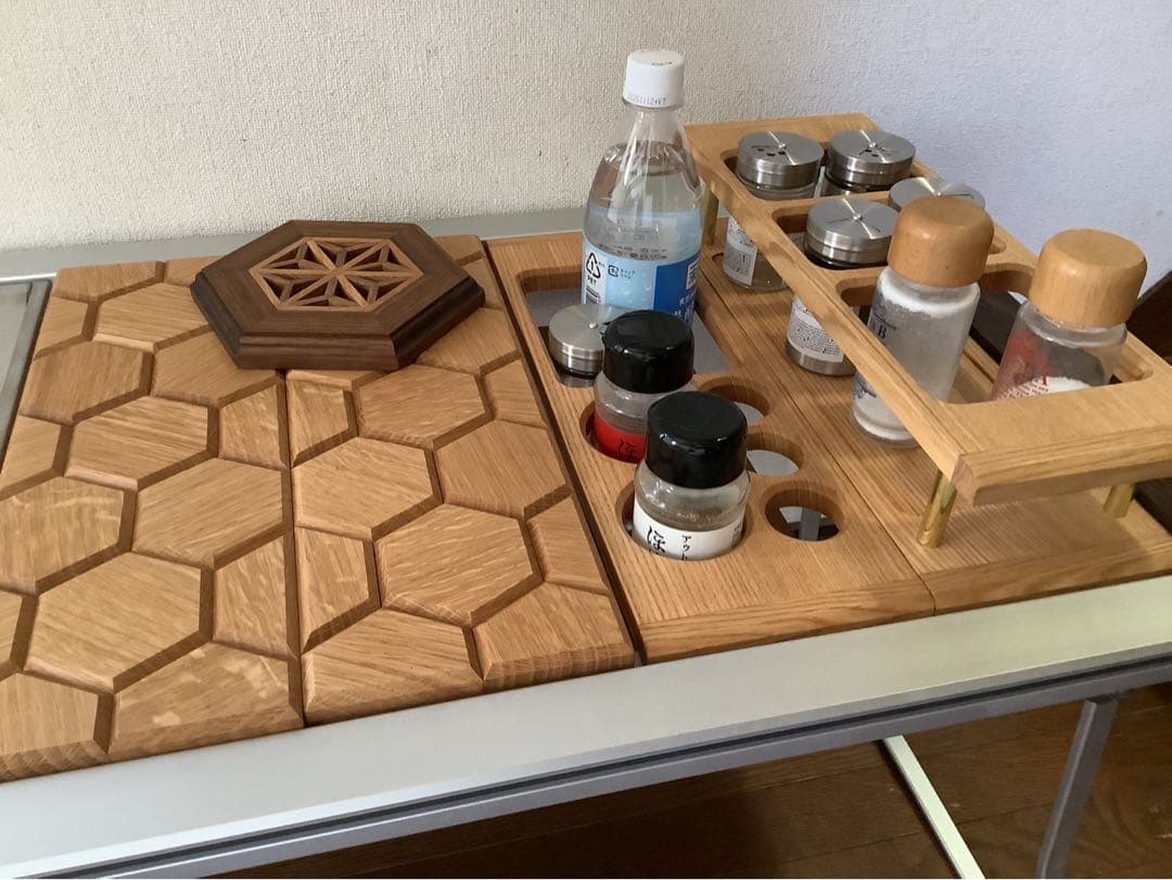 IGTハーフユニット スパイスホルダー タモ タイプA