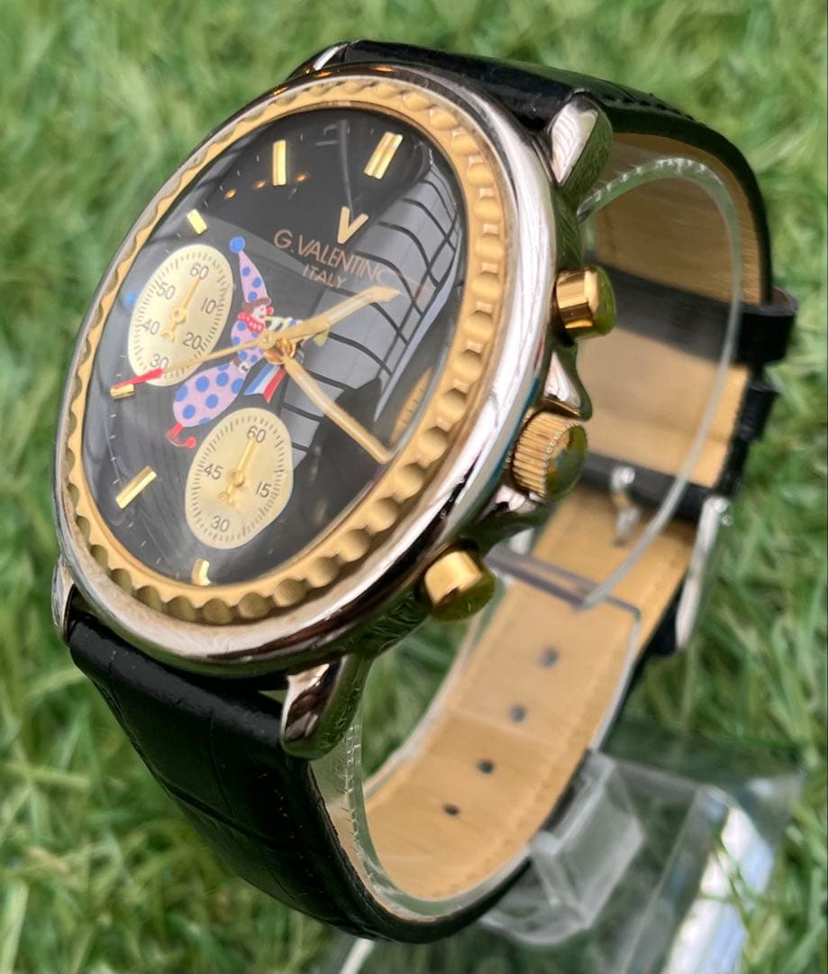 美品◎VALENTINOメンズ腕時計 バレンチノGlOVANNIヴィンテージ