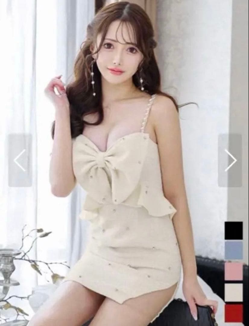 Jewels ジュエルズ ツィード ワンピース クリスマス キャバドレス L