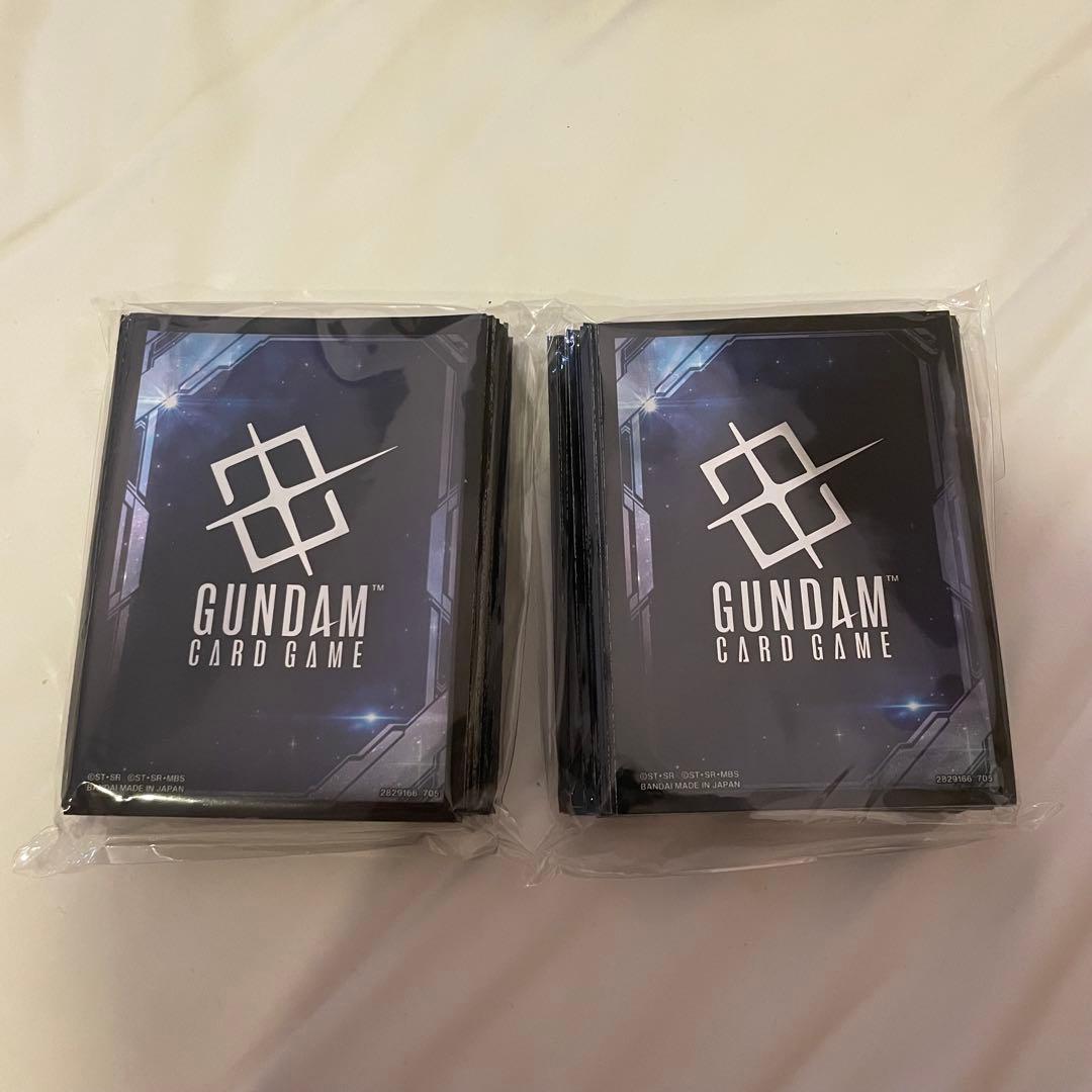 BANDAI CARD GAMES Fest ガンダムカードゲーム スリーブ黒