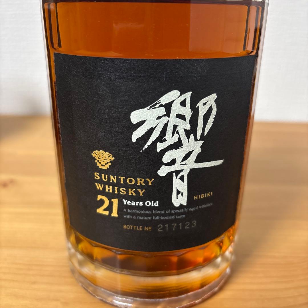 サントリーウイスキー 響21年 金キャップ 旧ボトル 未開封➃ - メルカリ