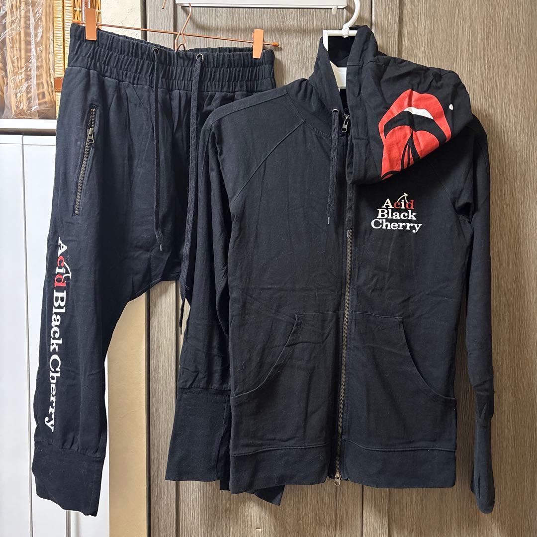 レディース Acid BIack Cherry パーカー&サルエルセット Acid Black Cherry パーカー サルエル セットアップ レディース Acid
