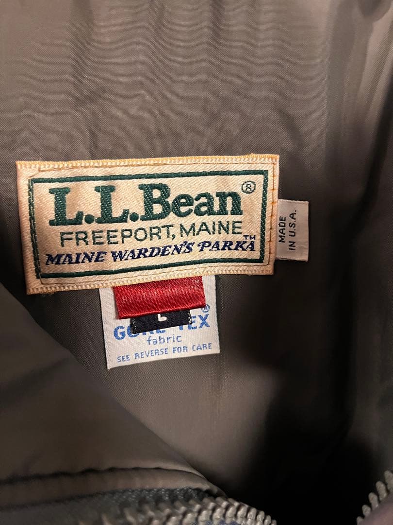 b*r様 l.l.bean warden parka gore 80s~