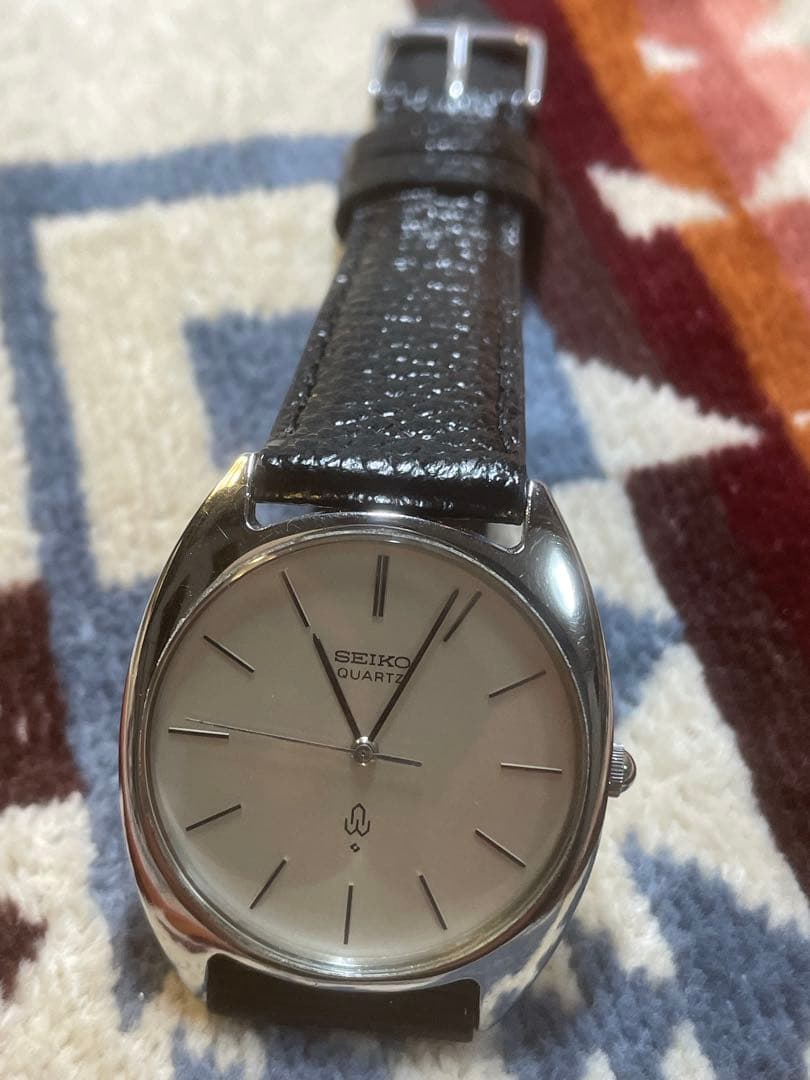 【希少⭐️ビンテージ】SEIKO クォーツ 腕時計 シャリオ シルバー ベルト新品