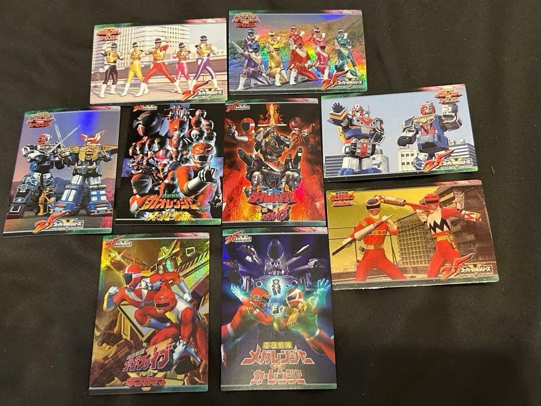 スーパー戦隊ウエハース　超レアカード　ＶＳシリーズセット スーパー戦隊ウエハース 超レアカード VSシリーズセット スーパー