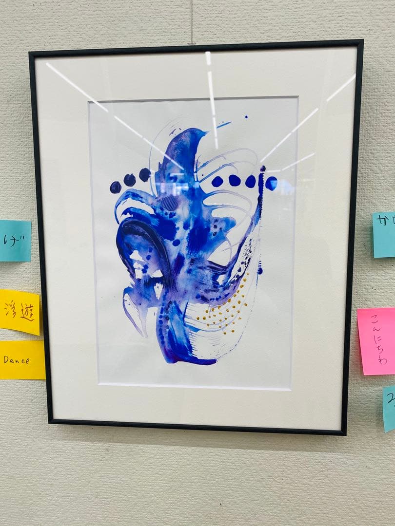 絵師100人展15 しらたま 複製原画 明日晴れたら何しよう 新品