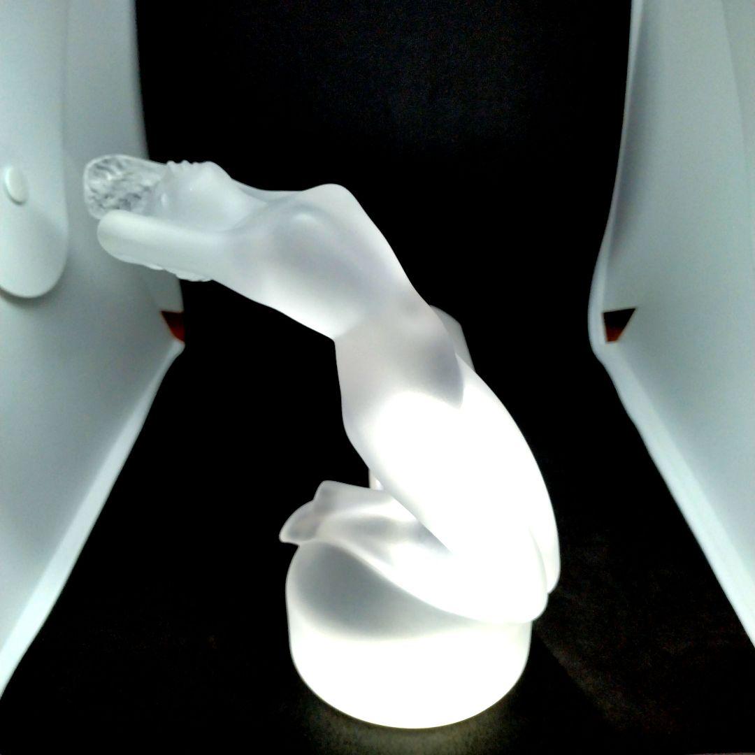 新品LALIQUEラリック裸婦像クリシスラジエターキャップカーマスコット