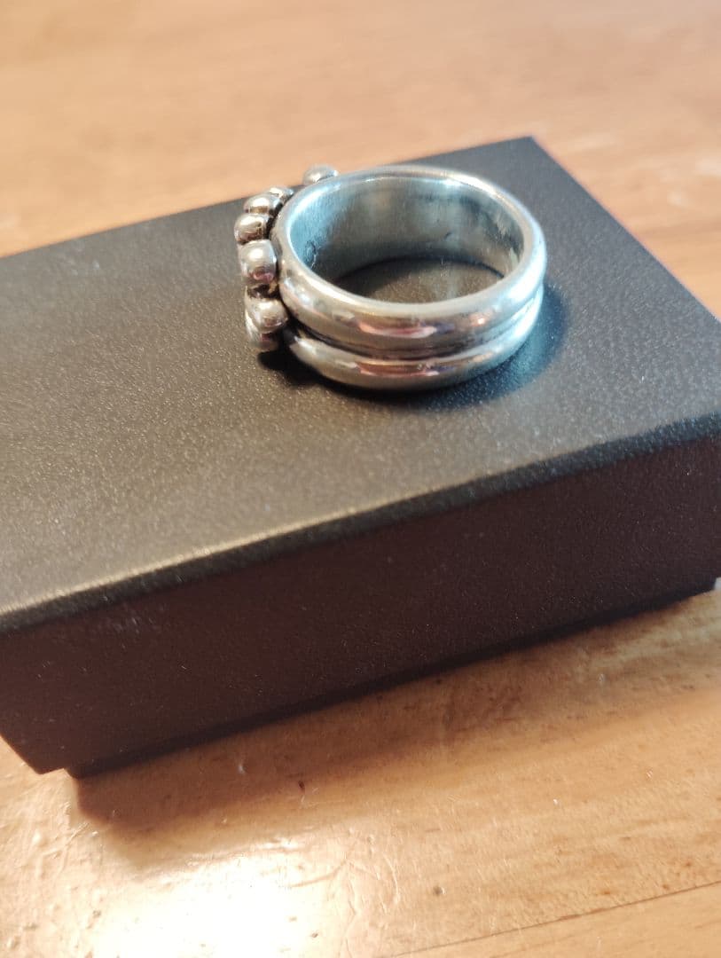 シルバー フローラルSV925シルバーリングリング