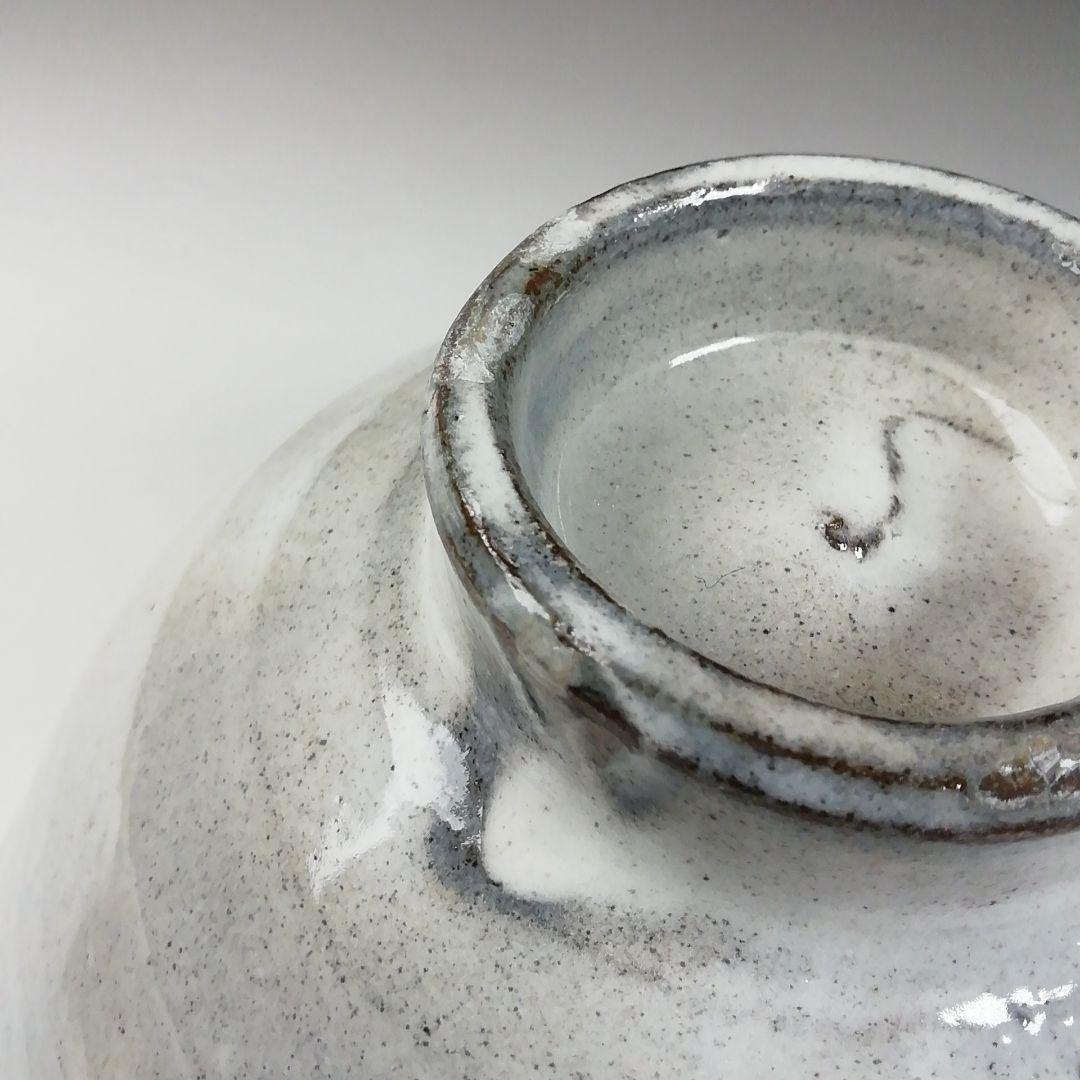 T713 茶碗 『粉引茶碗』『武さし乃窯 造』 共箱 抹茶碗 茶道具