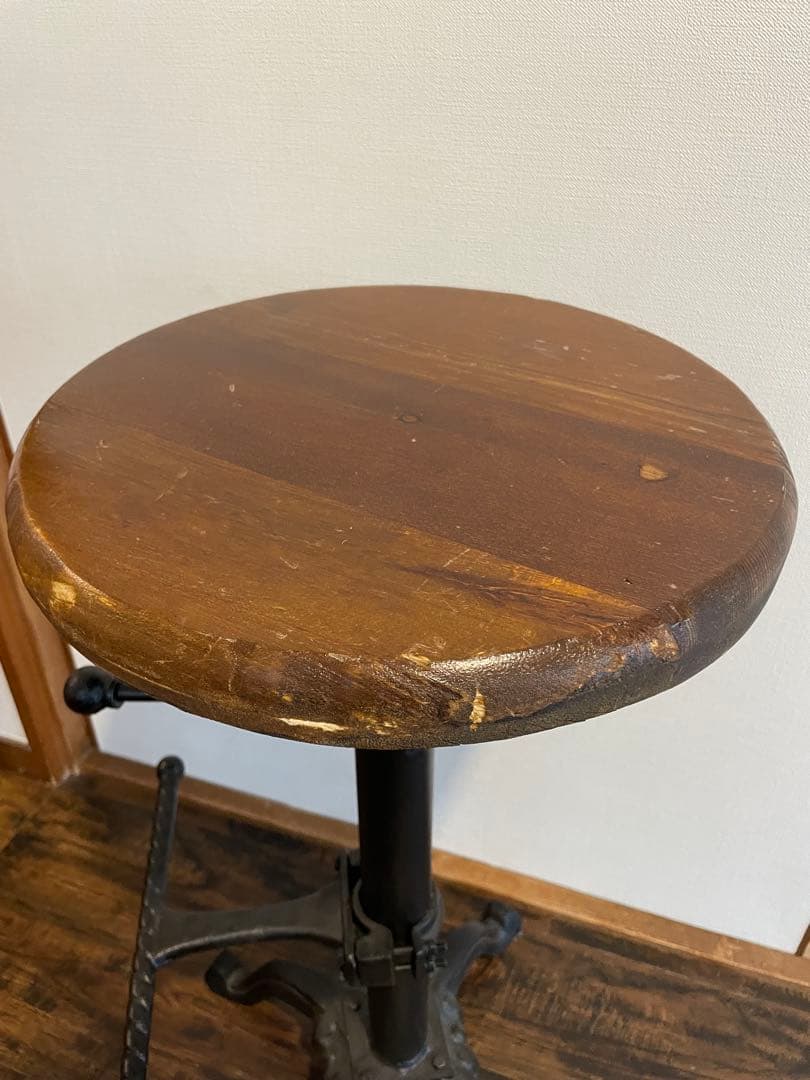 スツール DULTON : BAR STOOL ANTIQUE BLACK