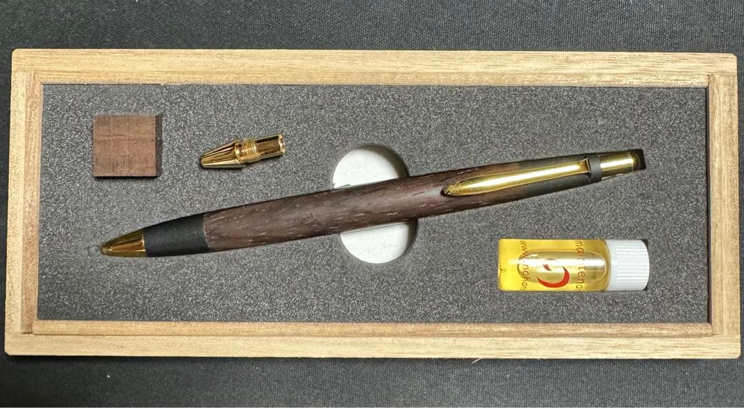 断*中様 野原工芸 旧型 固定式口金 ハカランダ シャーペン