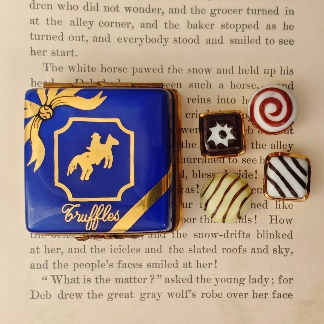 リモージュボックス チョコレート ショコラ フランス製 ミニチュア